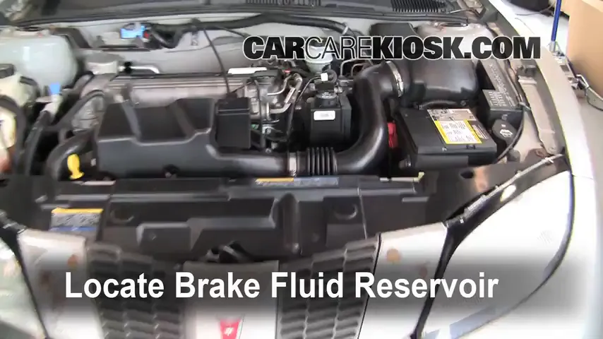 2005 Pontiac Sunfire 2.2L 4 Cyl. Brake Fluid